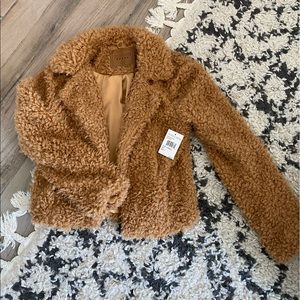 COPY - BLANKNYC - NWT Faux Fur Teddy Jacket - XS